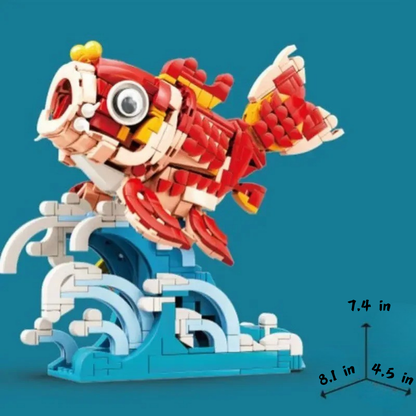 Lucky Fish Building Block Set (678pcs)