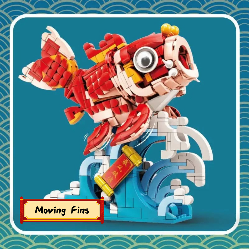 Lucky Fish Building Block Set (678pcs)