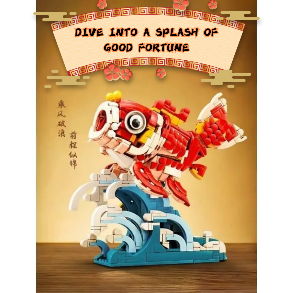 Lucky Fish Building Block Set (678pcs)