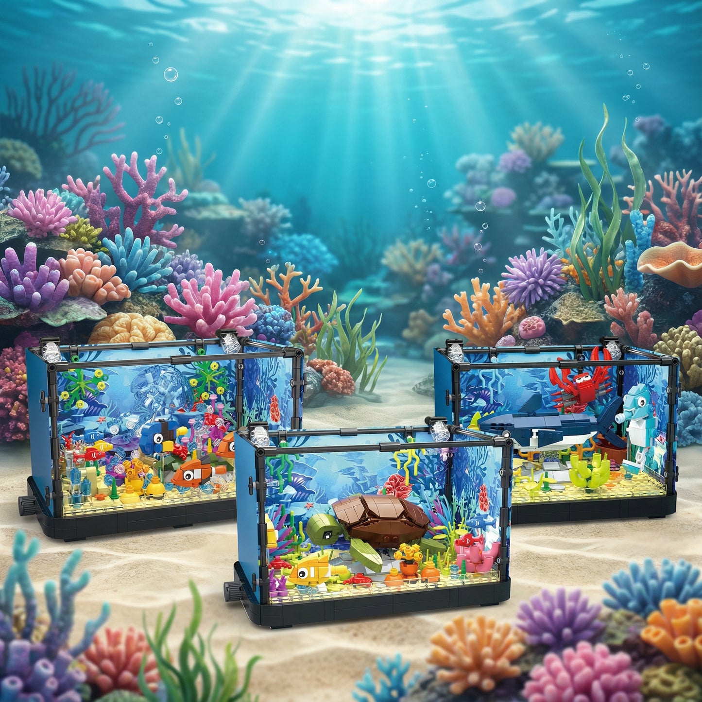 Fish Tank Building Kit Collection