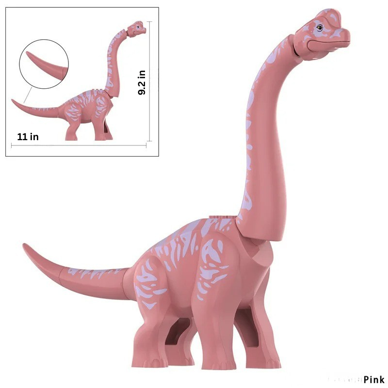 Brachiosaurus Building Block Dinosaur