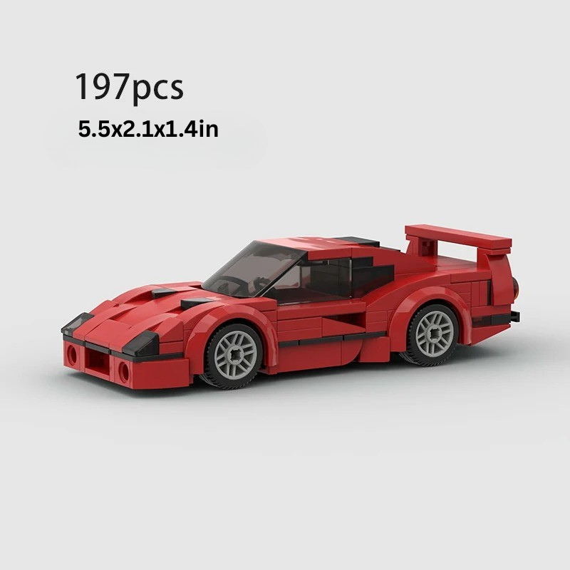 Street Racer Building Block Collection