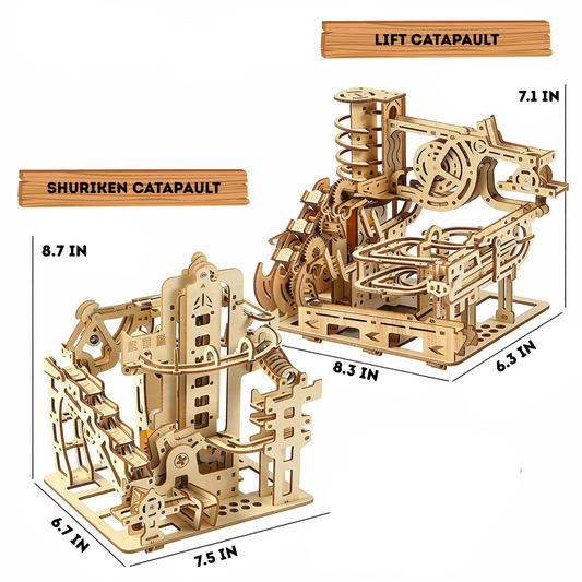 3D Catapult Marble Run - Catapult Collection