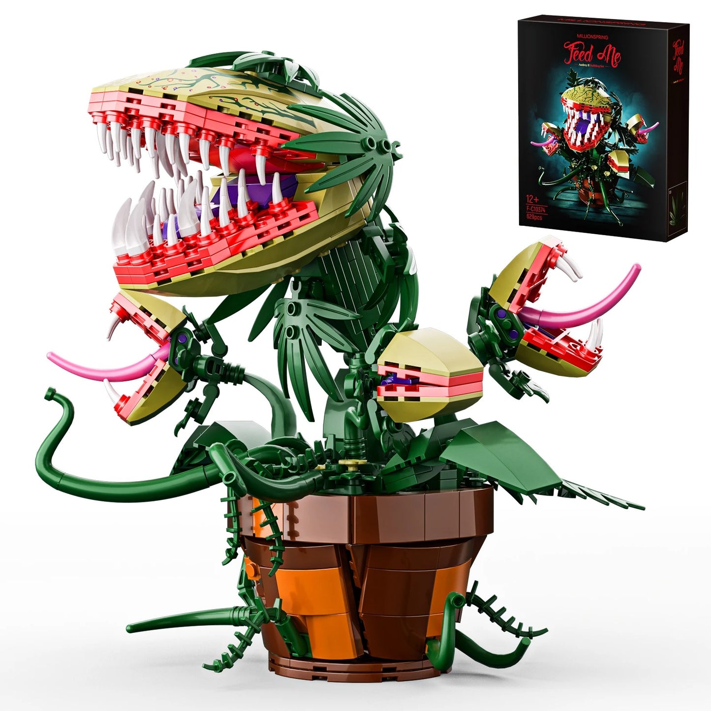 Venus Fly Trap Building Block Set (629pcs)
