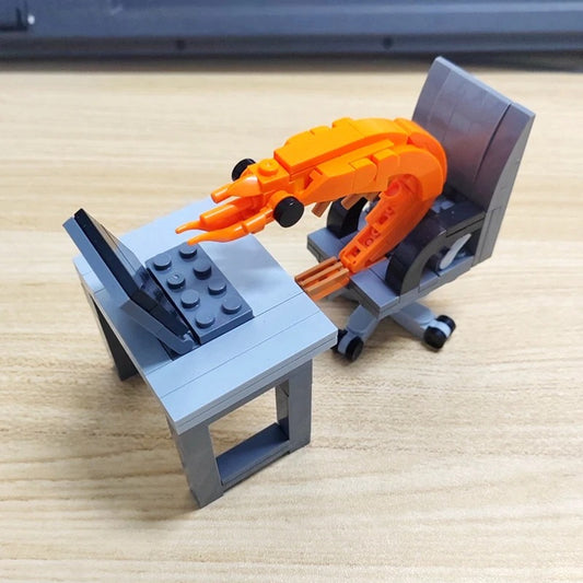 Finance Shrimp Building Block Set